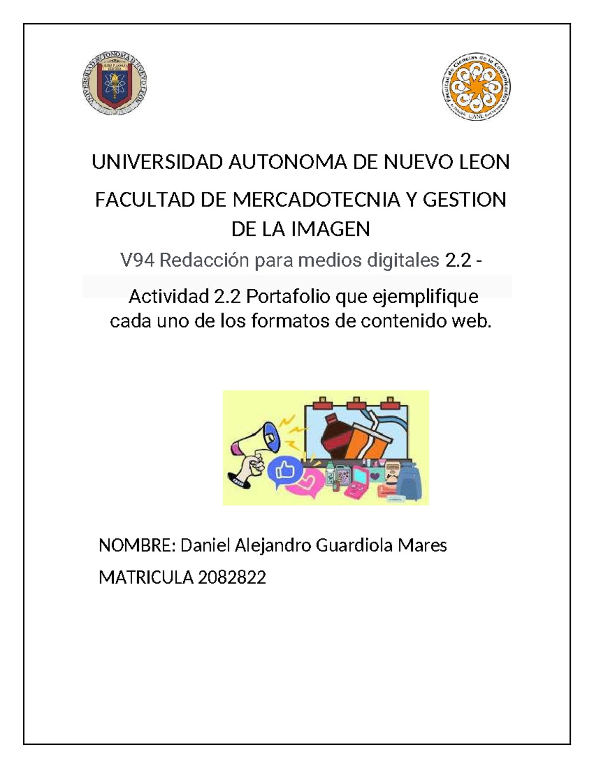 V94 Redacción para Medios Digitales: Portafolio de Contenidos Web - Studocu