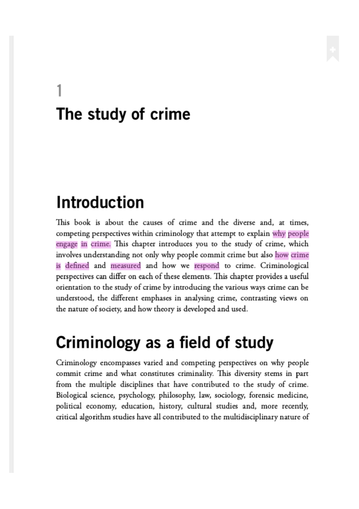 Criminology 101: Understanding Crime and Its Complexities - Studocu
