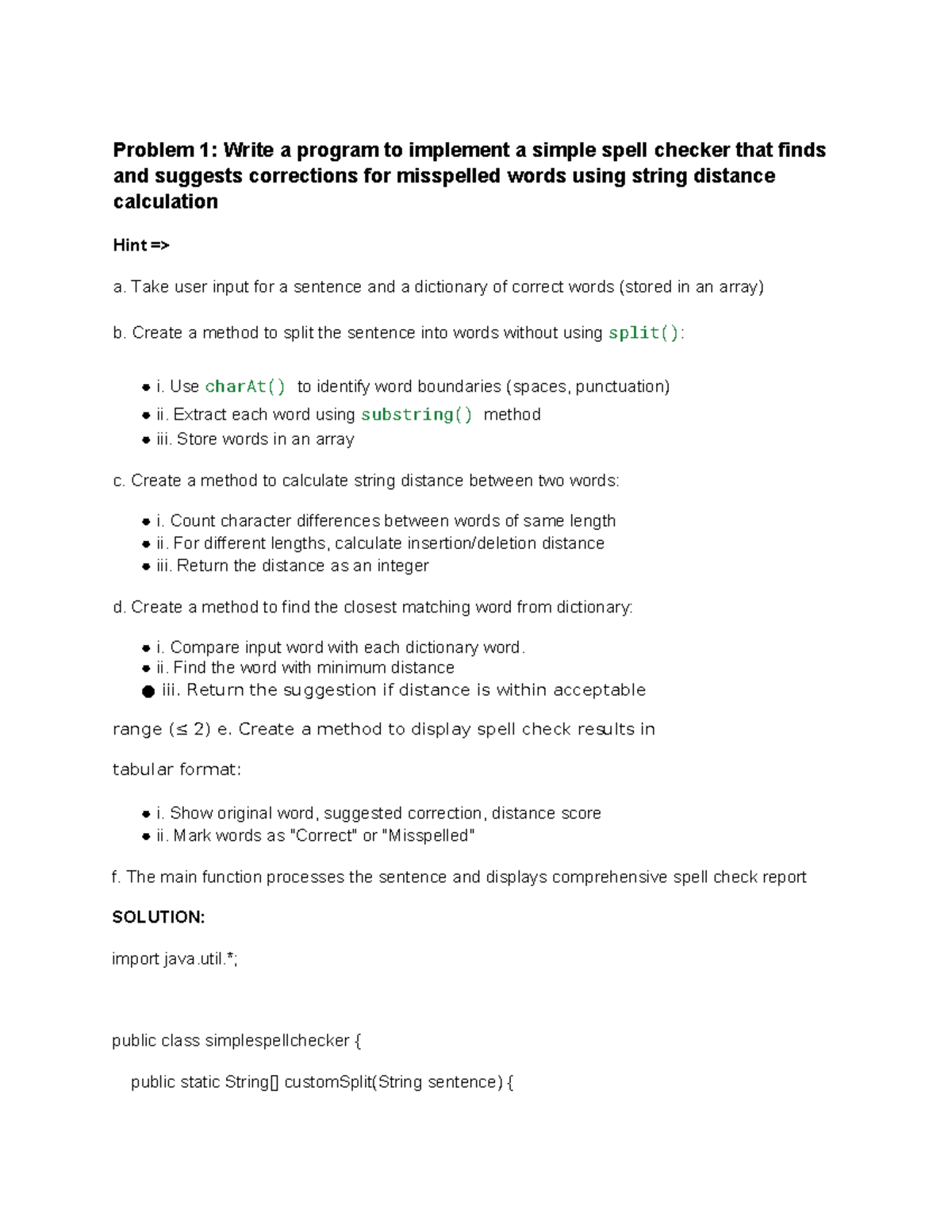 Week 2 - Assignment: Spell Checker, Password Analyzer & Data ...