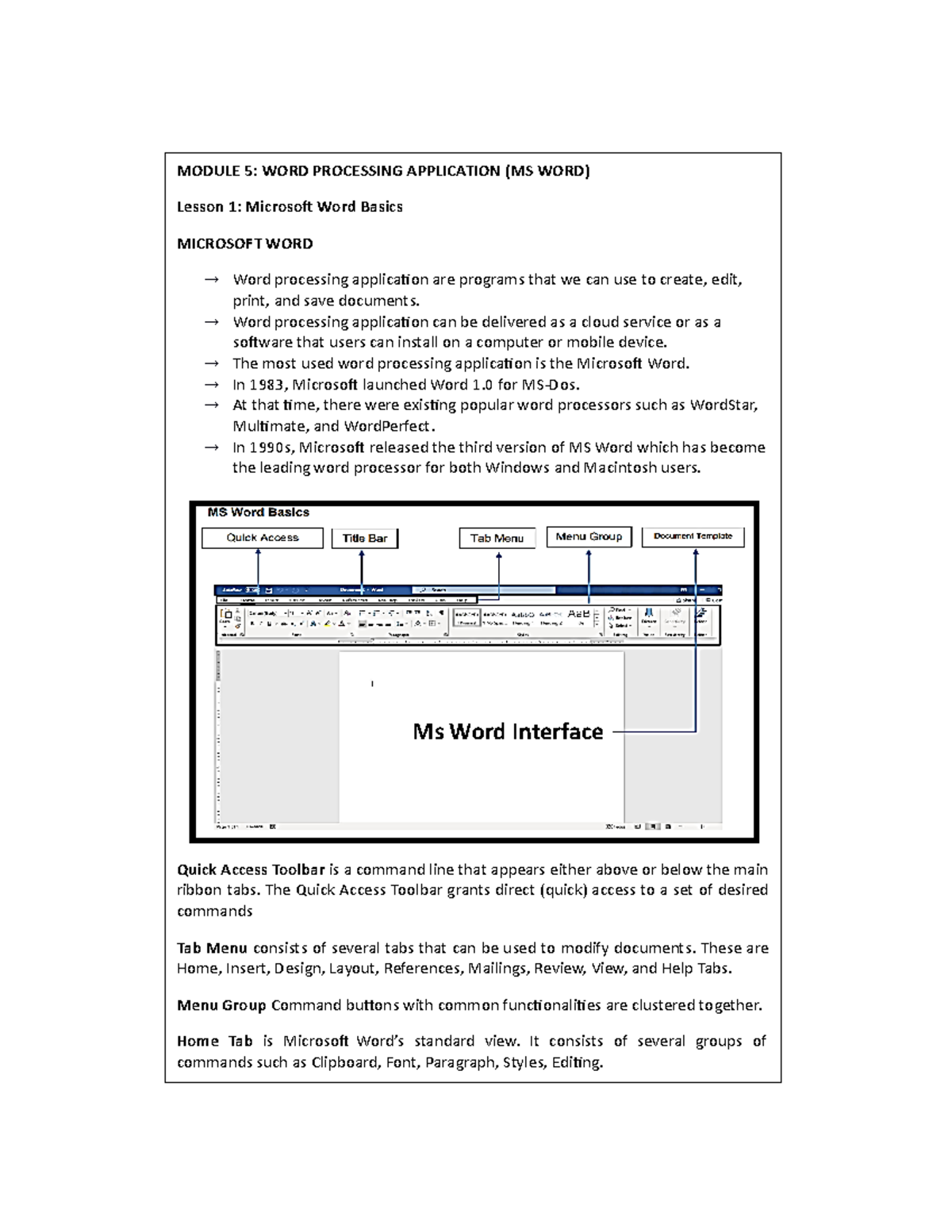 Etnotesmodule 5 - A LECTURE NOTES IN EMPOWERMENT TECHNOLOGY. MODULE 5 ...