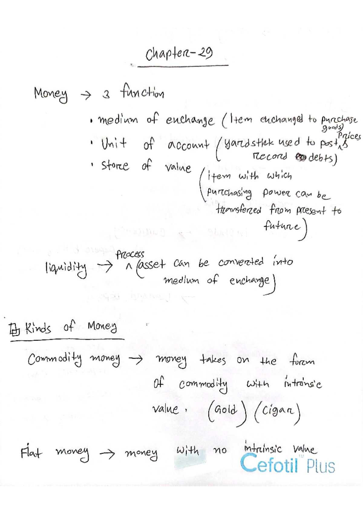 Macro Econ 101 - Chap 29: The Monetary System Overview and Key Concepts ...