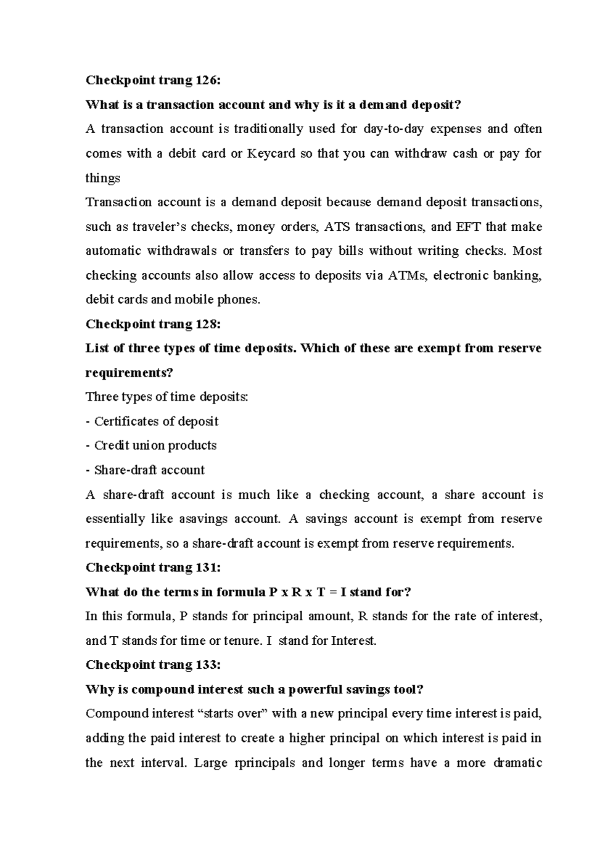 Homework 2 - Banking System: Understanding Transaction Accounts ...