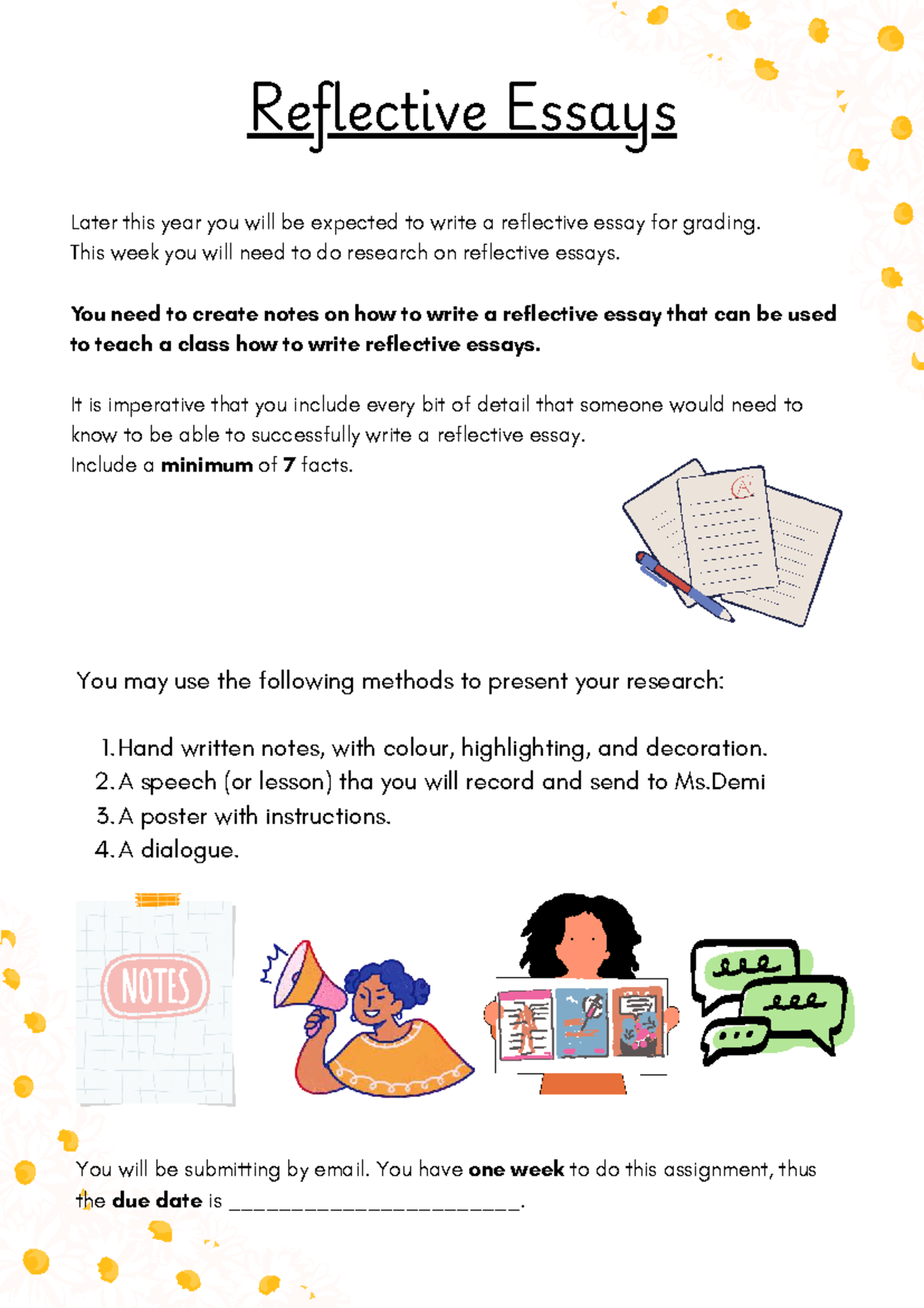 Reflective Essay Writing Guide: Key Facts & Tips - Studocu