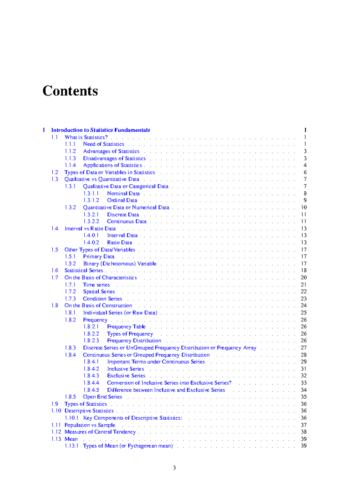 Unit 2 Statistics Notes: Introduction to Statistical Fundamentals - Studocu