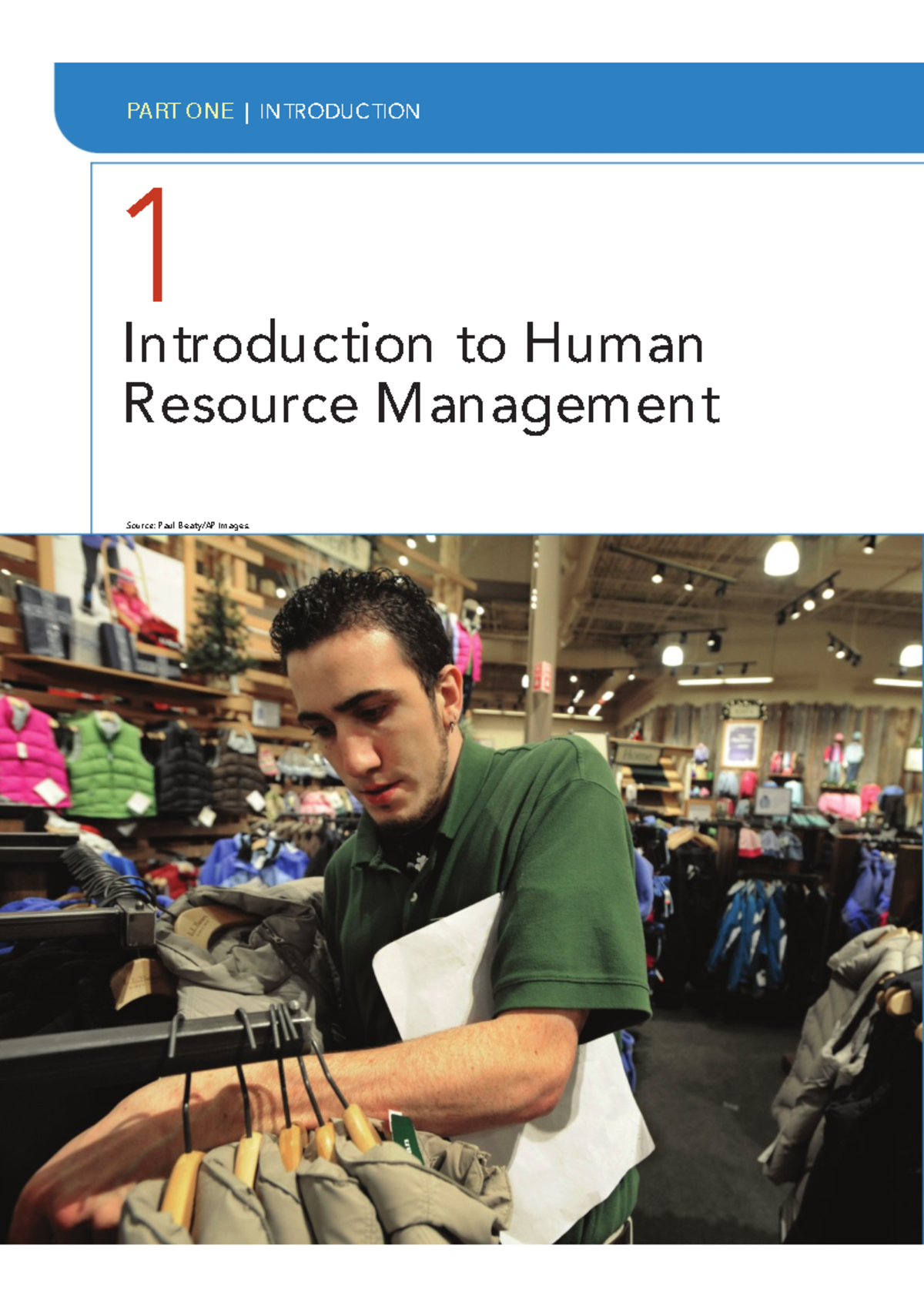 Chapter 1 - Introduction to Human Resource Management (HRM) - Studocu