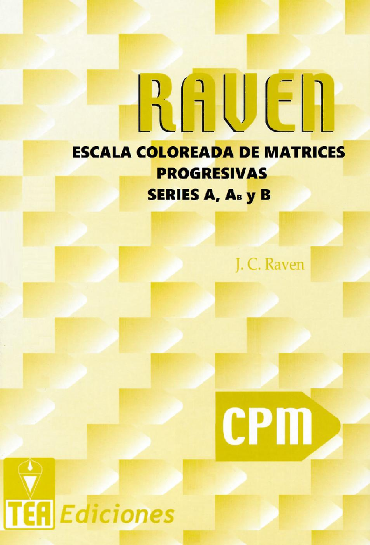 Escala Coloreada Raven: Series A, AB y B - CPM Set A - Document Preview