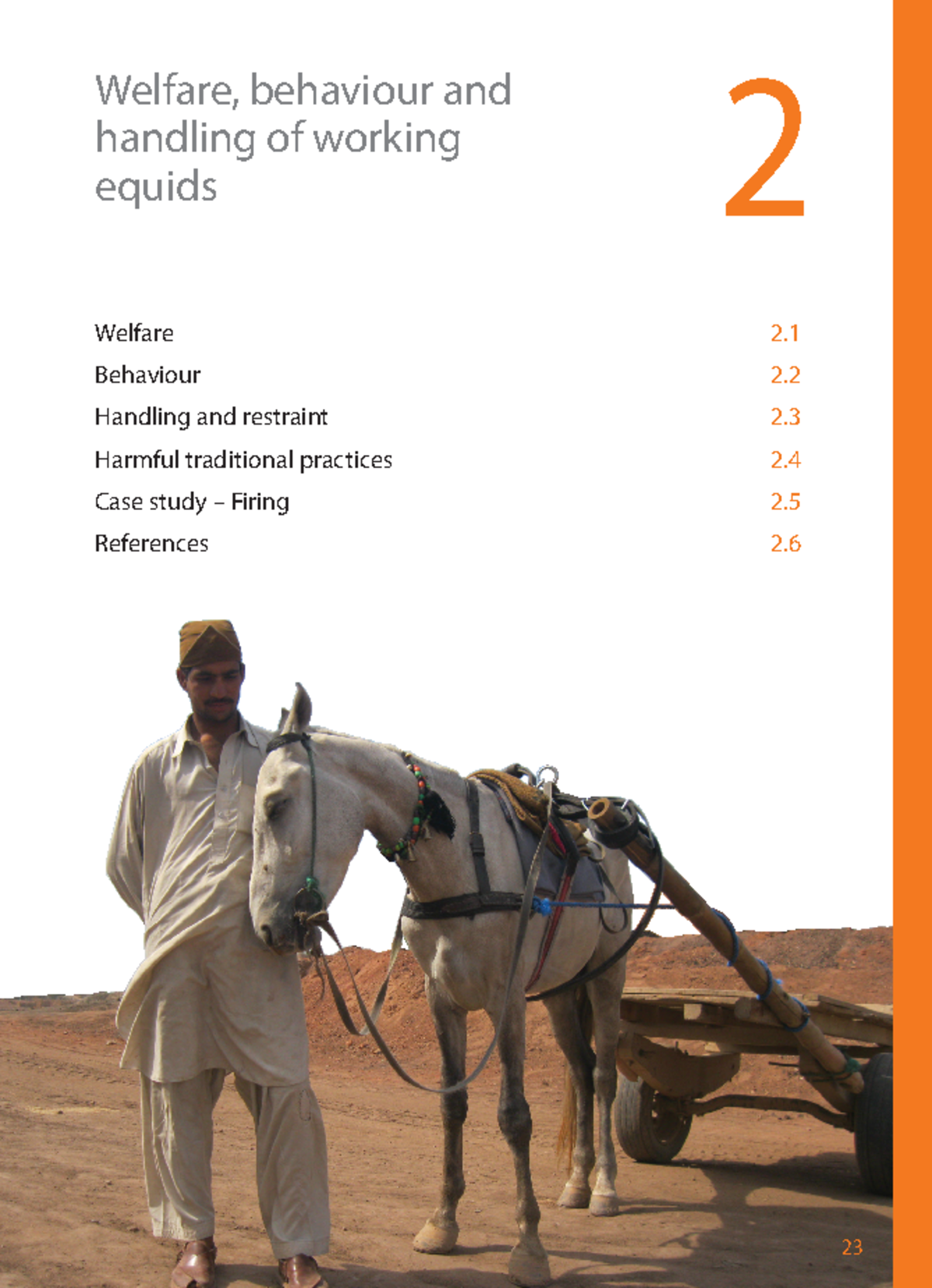 Welfare, Behaviour & Handling of Working Equids - WEVM Chapter 2 - Studocu