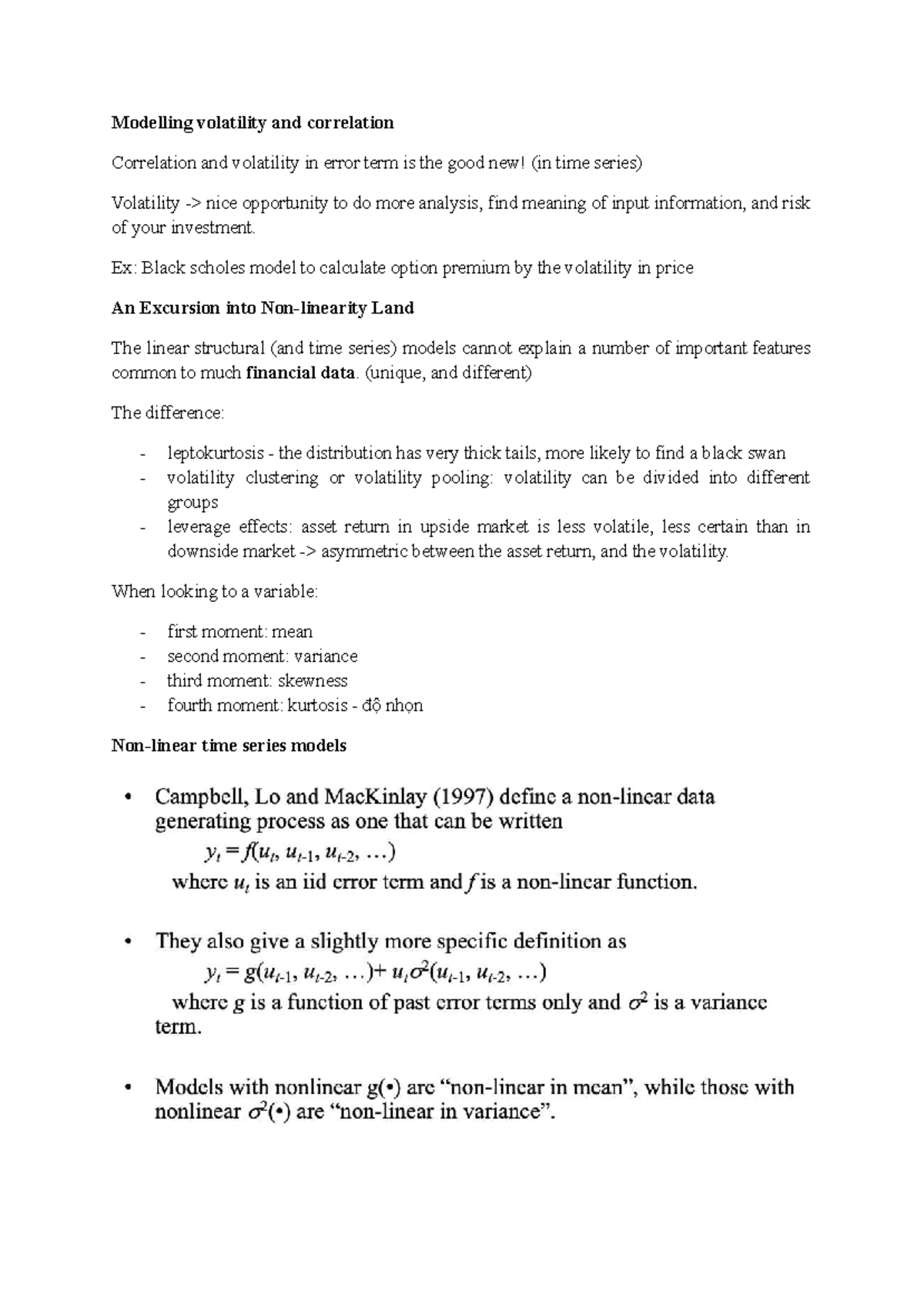 AFE - Buoi 6 - Chapter 6: Volatility & Correlation in Time Series ...