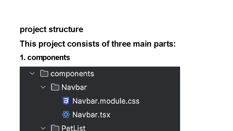 Project Structure Overview for Testing Components in React - Studocu