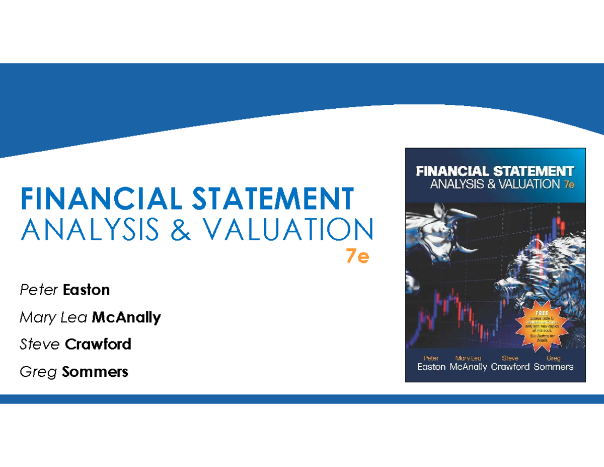 FIN 7e: Chapter 4 - Credit Risk Analysis and Interpretation - Studocu