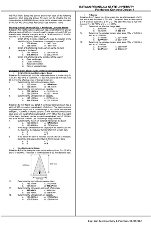 Reinforced Concrete Design 2: Shear Strength Analysis & Calculations ...