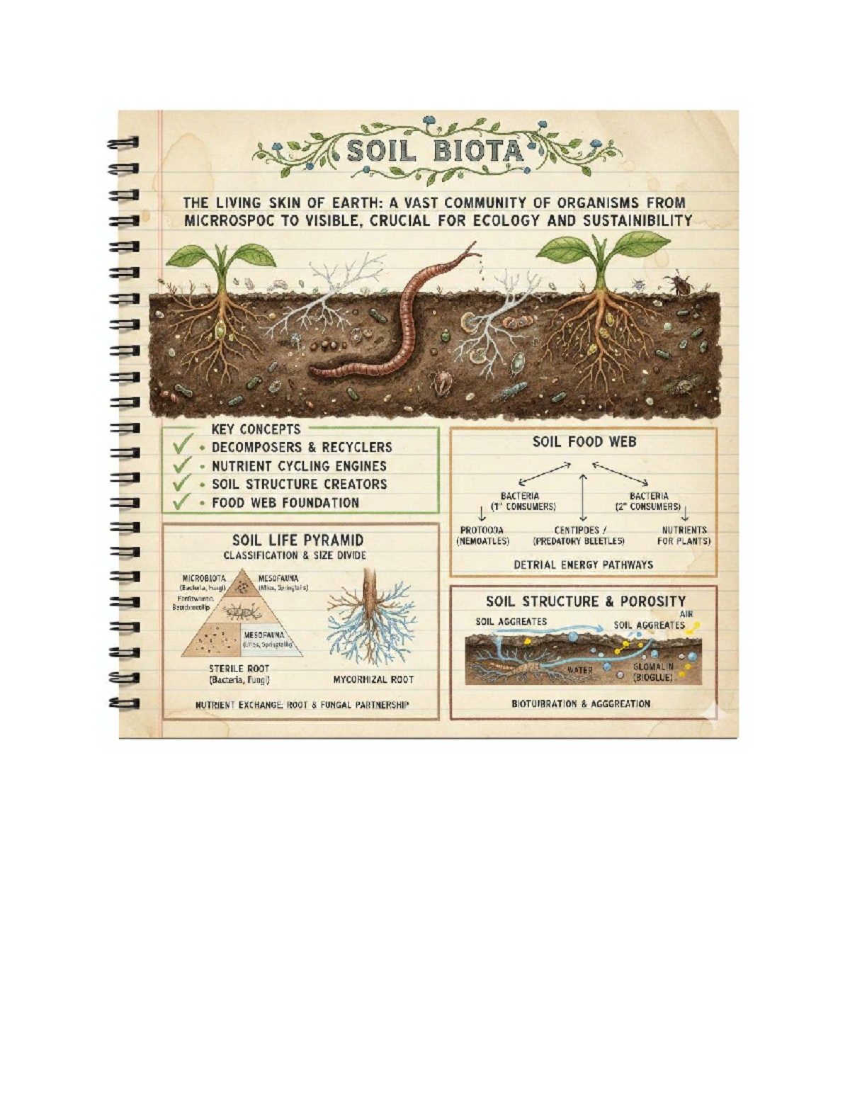 Soil Biota: Understanding Microorganisms and Their Ecological Roles ...