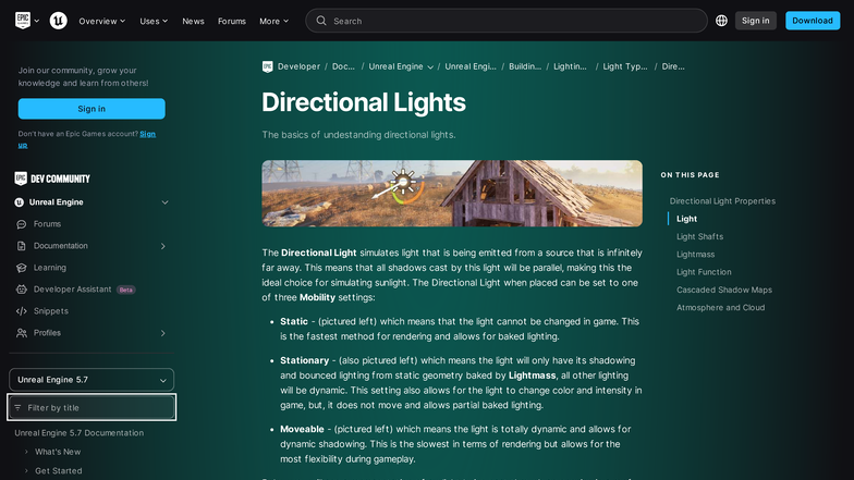 unreal-engine-5-7-understanding-directional-lights-and-their