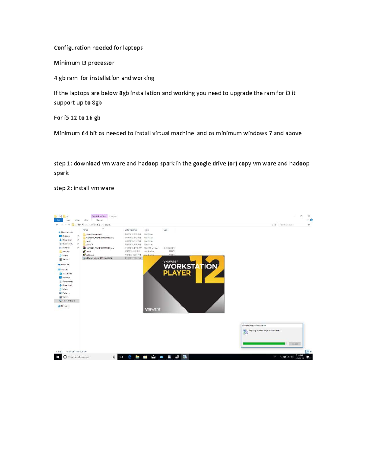 Vmware Installation Guide for Windows OS: Configurations & Steps - Studocu
