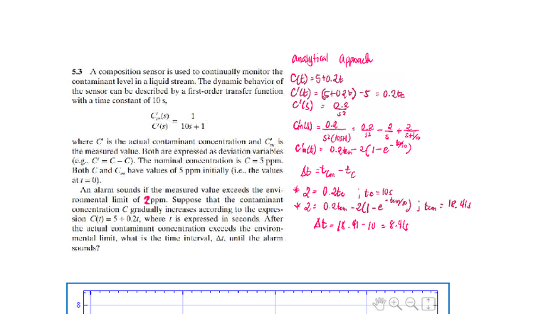 Practice Problems - 4.9: Analyzing Dynamic Behavior in Stirred-Tank ...