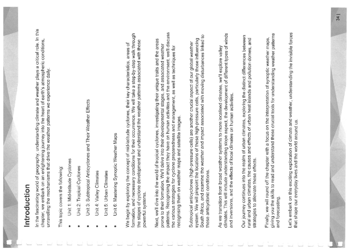 Geo Chapter 1: Climate & Weather Dynamics (Grade 12 Study Guide) - Studocu
