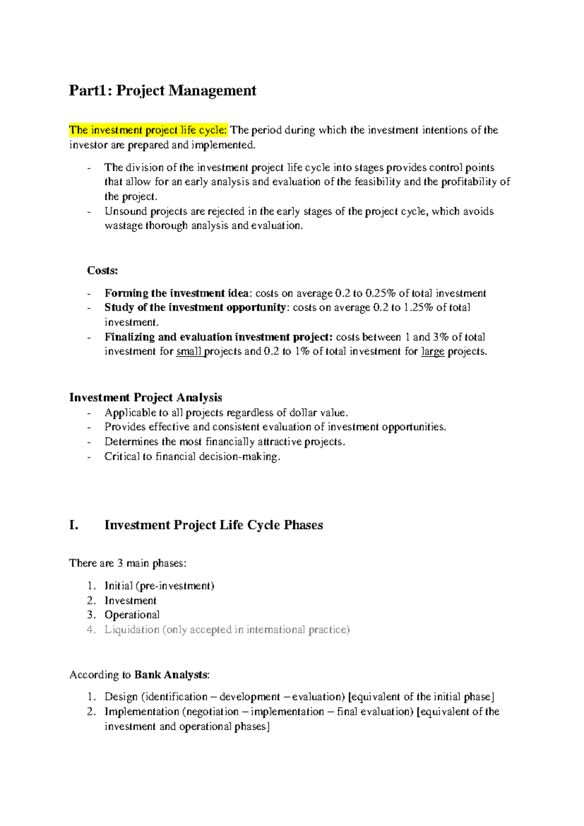PM-Summary: Key Concepts in Project Management & IT Governance - Studocu