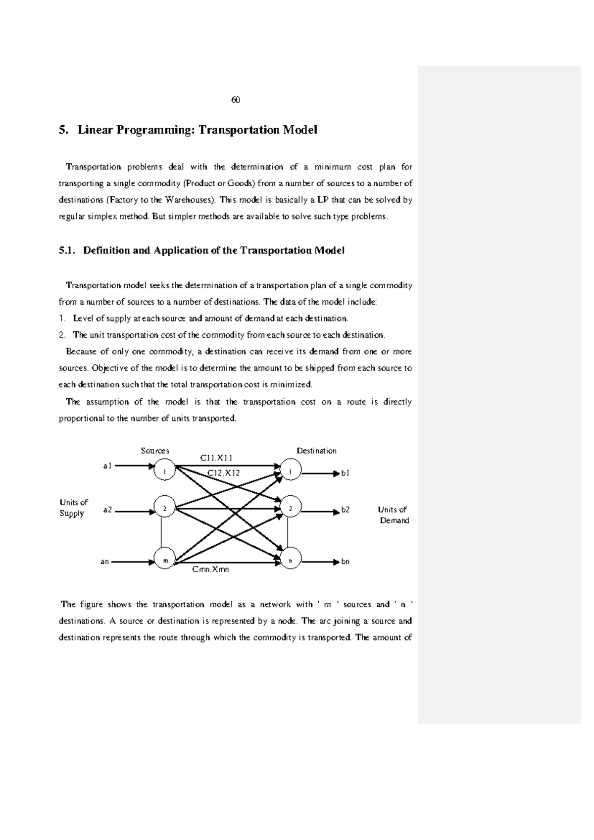 Transportation Model in Linear Programming (OR-ch5) - Studocu