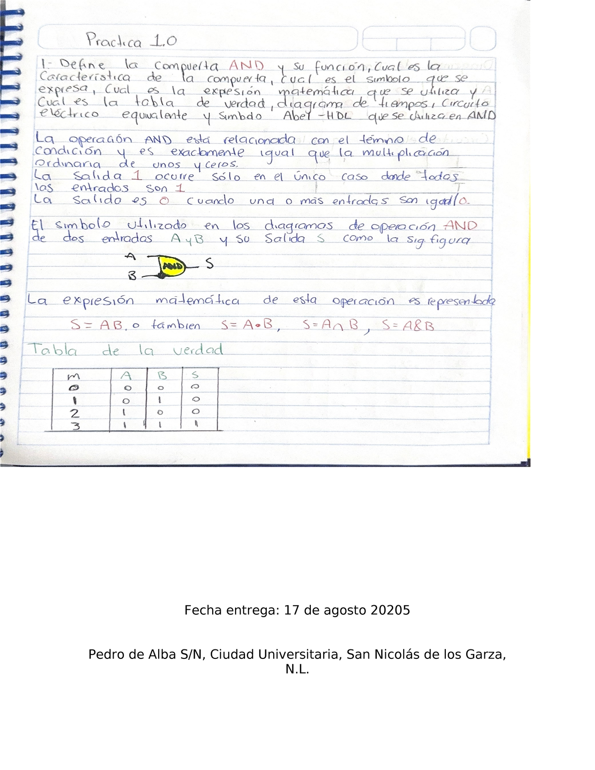 1.1 Practica 1 - lab diisica 4 - lab fisica 4 - UNIVERSIDAD AUTÓNOMA DE ...