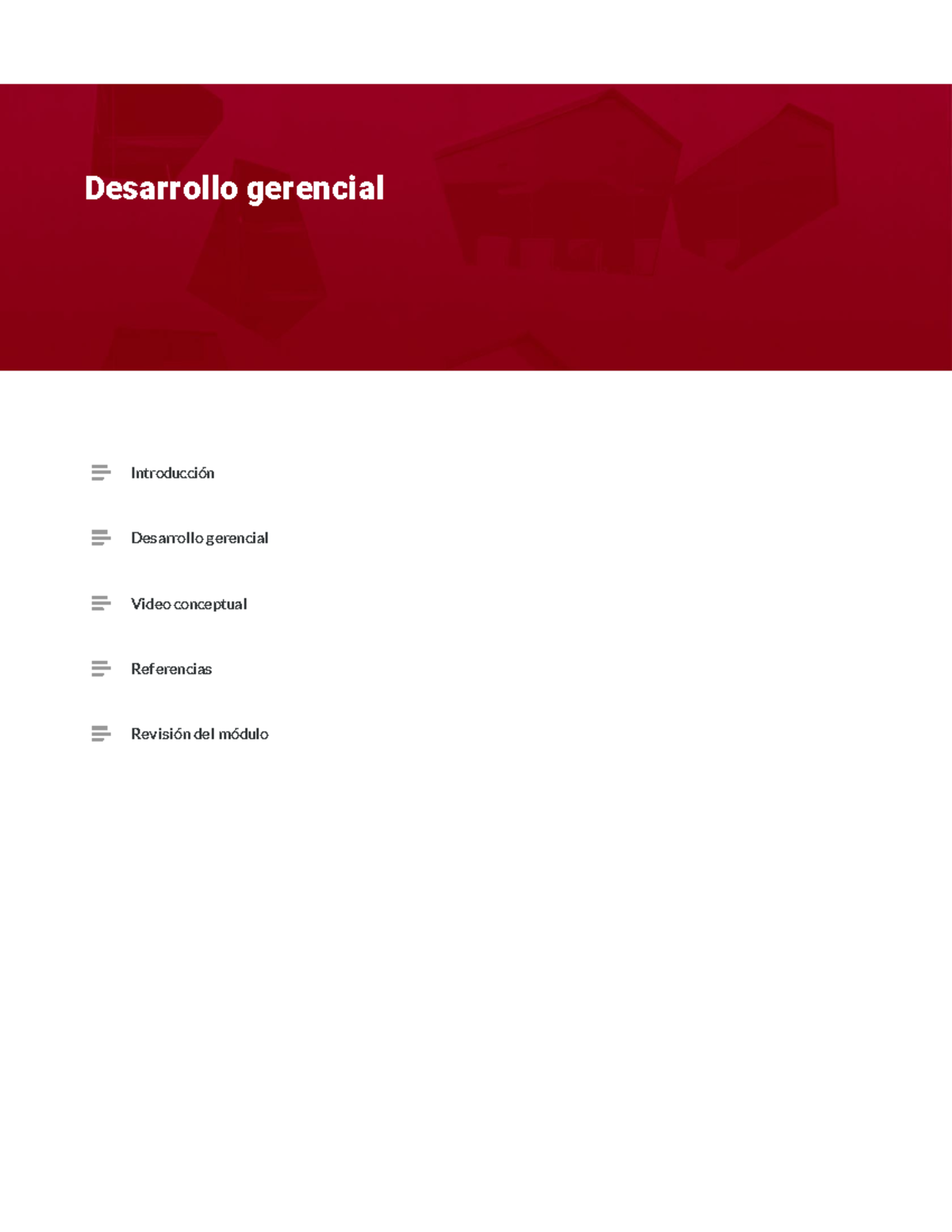 Módulo 4 - Desarrollo Gerencial y Capacitación en la Organización - Studocu