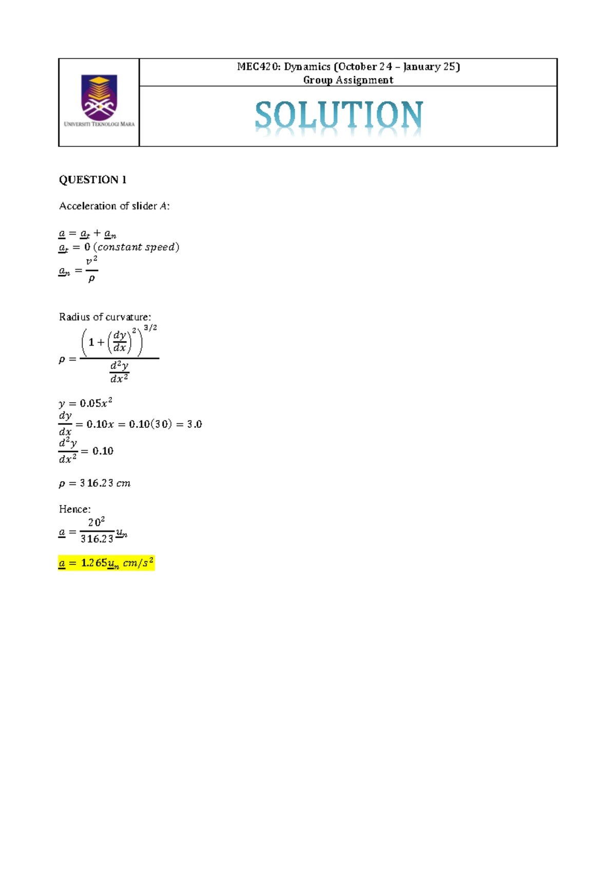 MEC400 Fluid Statics Lab Report: Understanding Pressure and Equilibrium ...