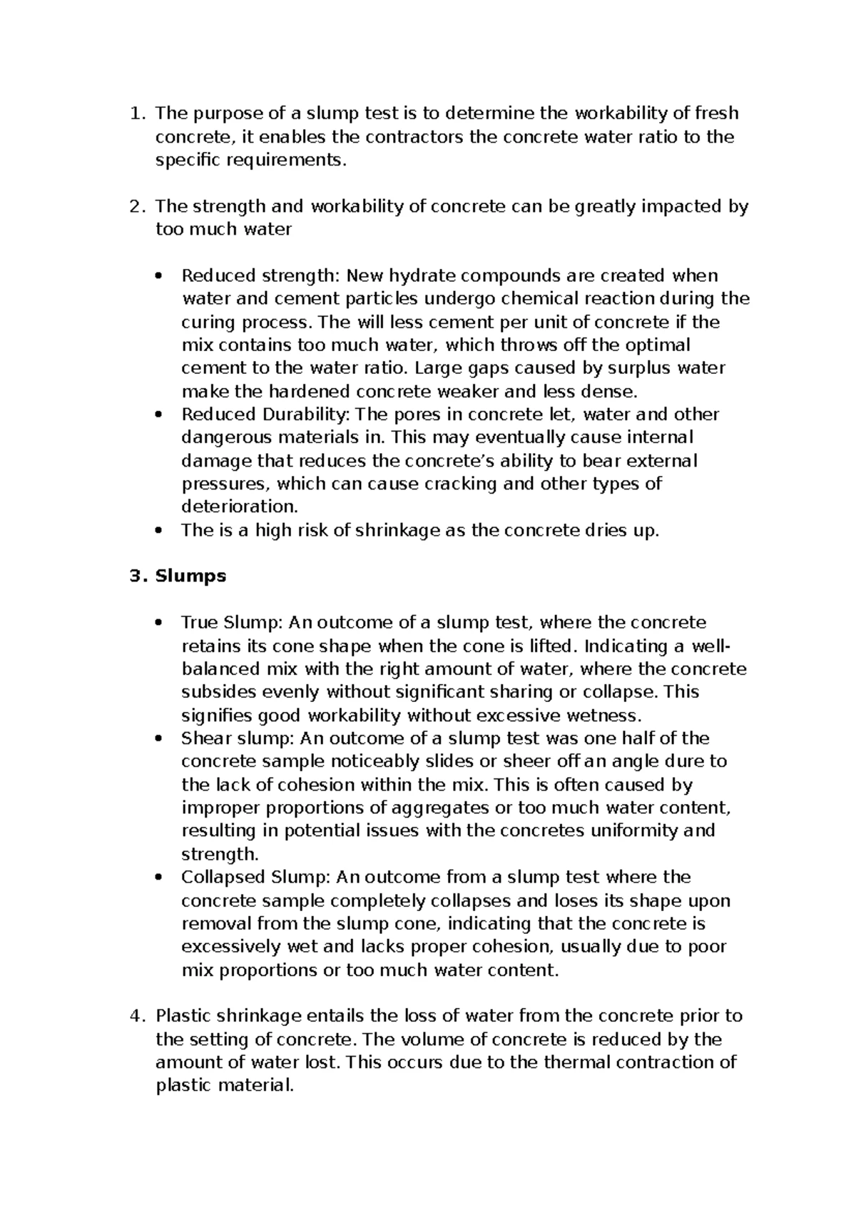 Properties and Selection Criteria for Construction Materials (ENG 101 ...