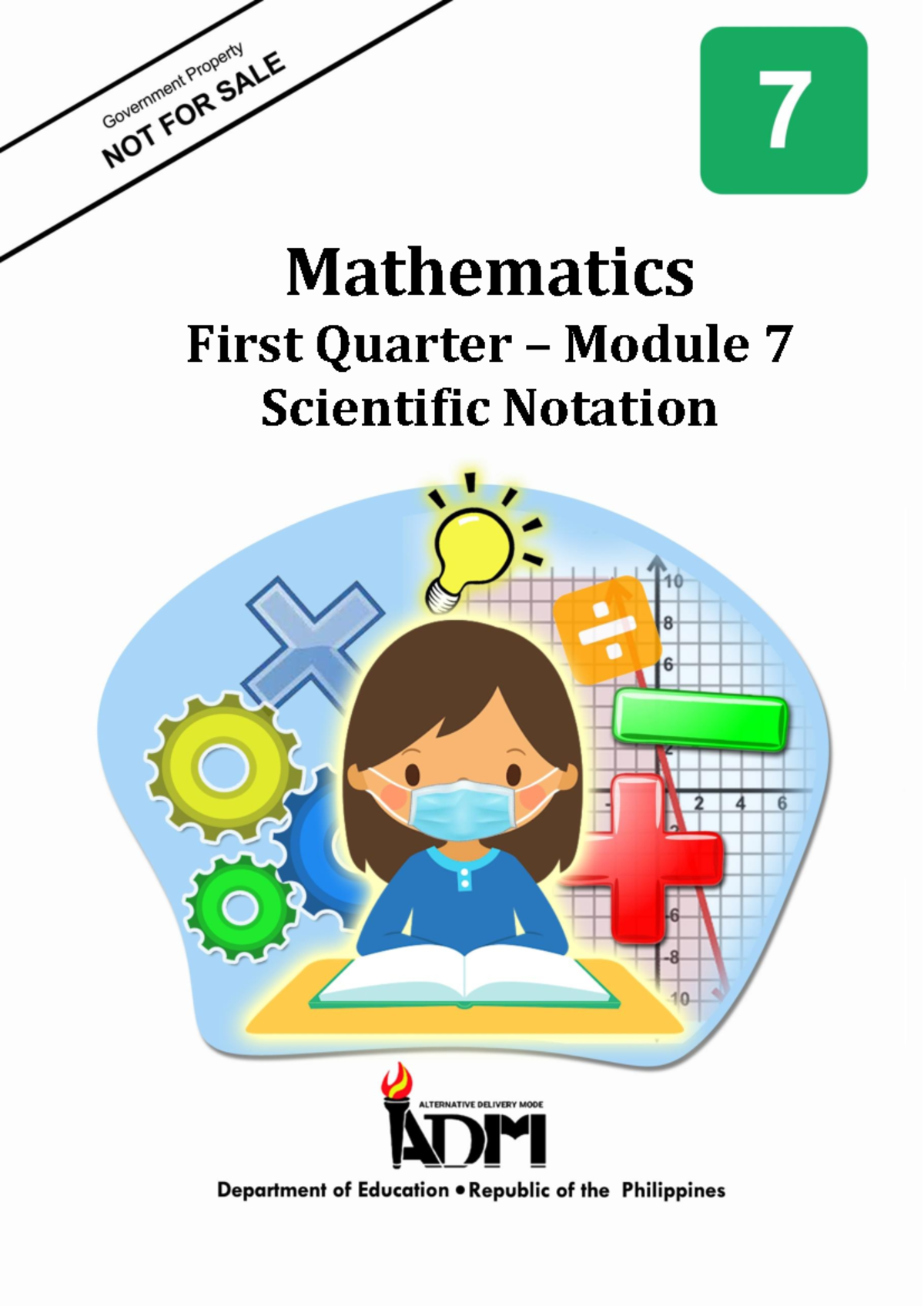 Mathematics 7 Q1 Module 7: Scientific Notation Guide V5 - Studocu