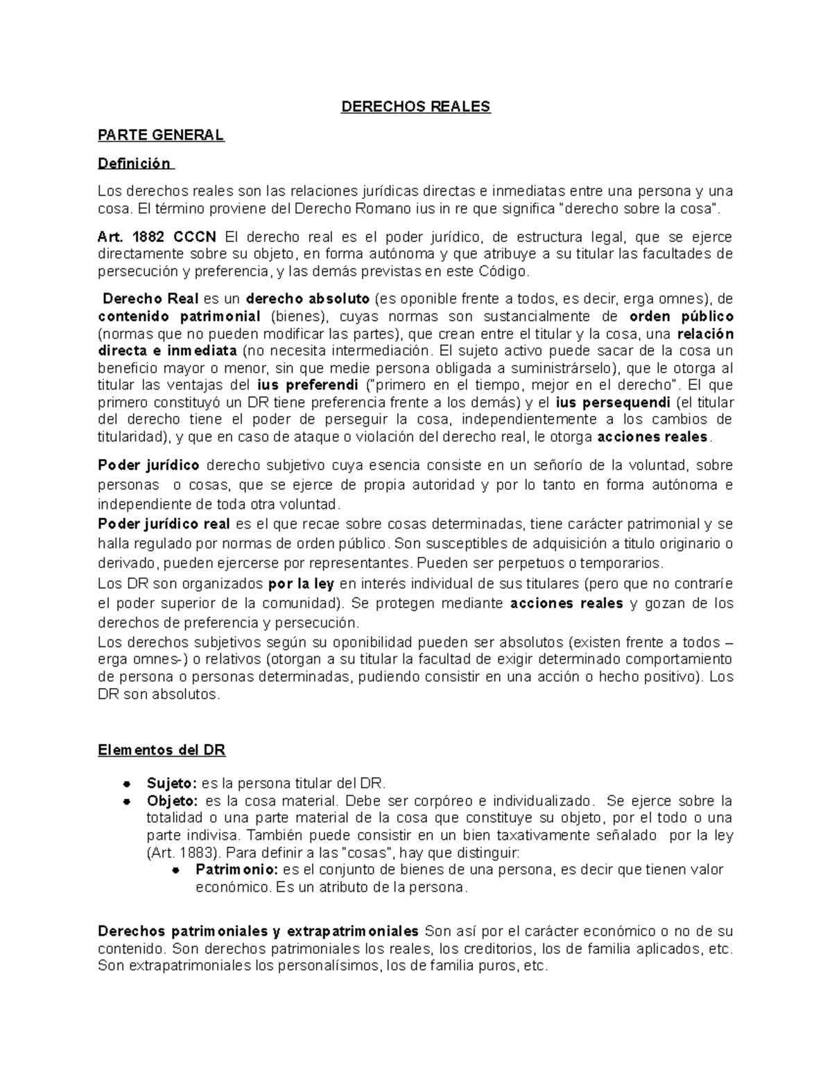 TP4 Derechos Reales: Facultades y Extinción del Derecho de Superficie ...