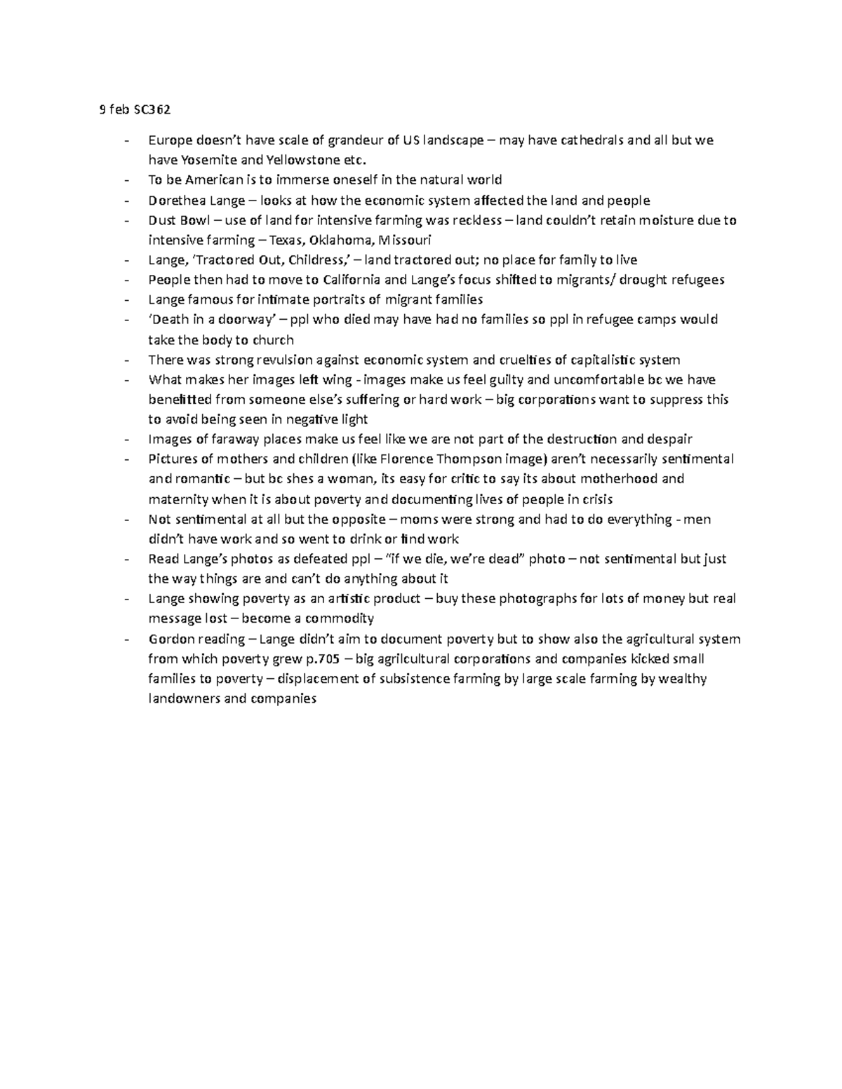 Week 19: The Landscape in the American Imagination - 9 feb SC Europe ...