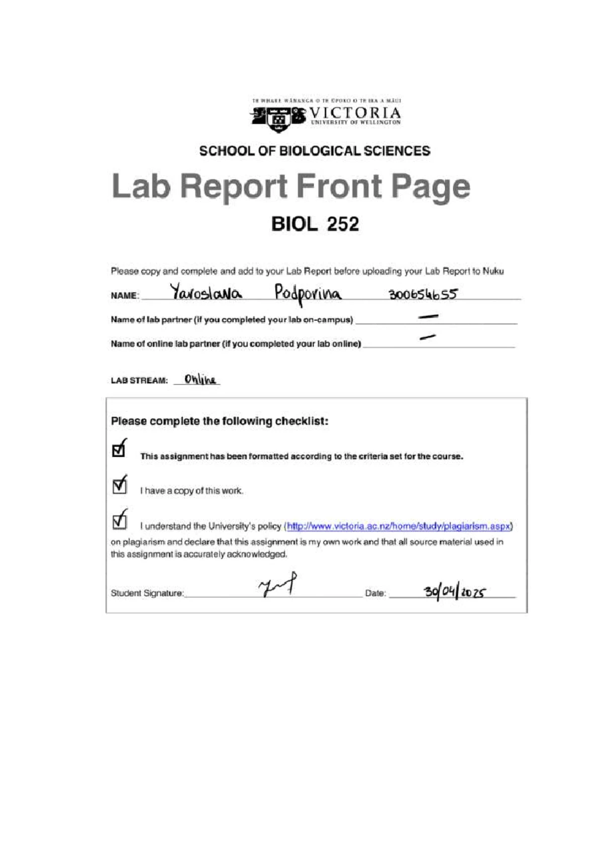 BIOL252 Final Exam Study Guide: Cell Cycle & Signaling Mechanisms - Studocu