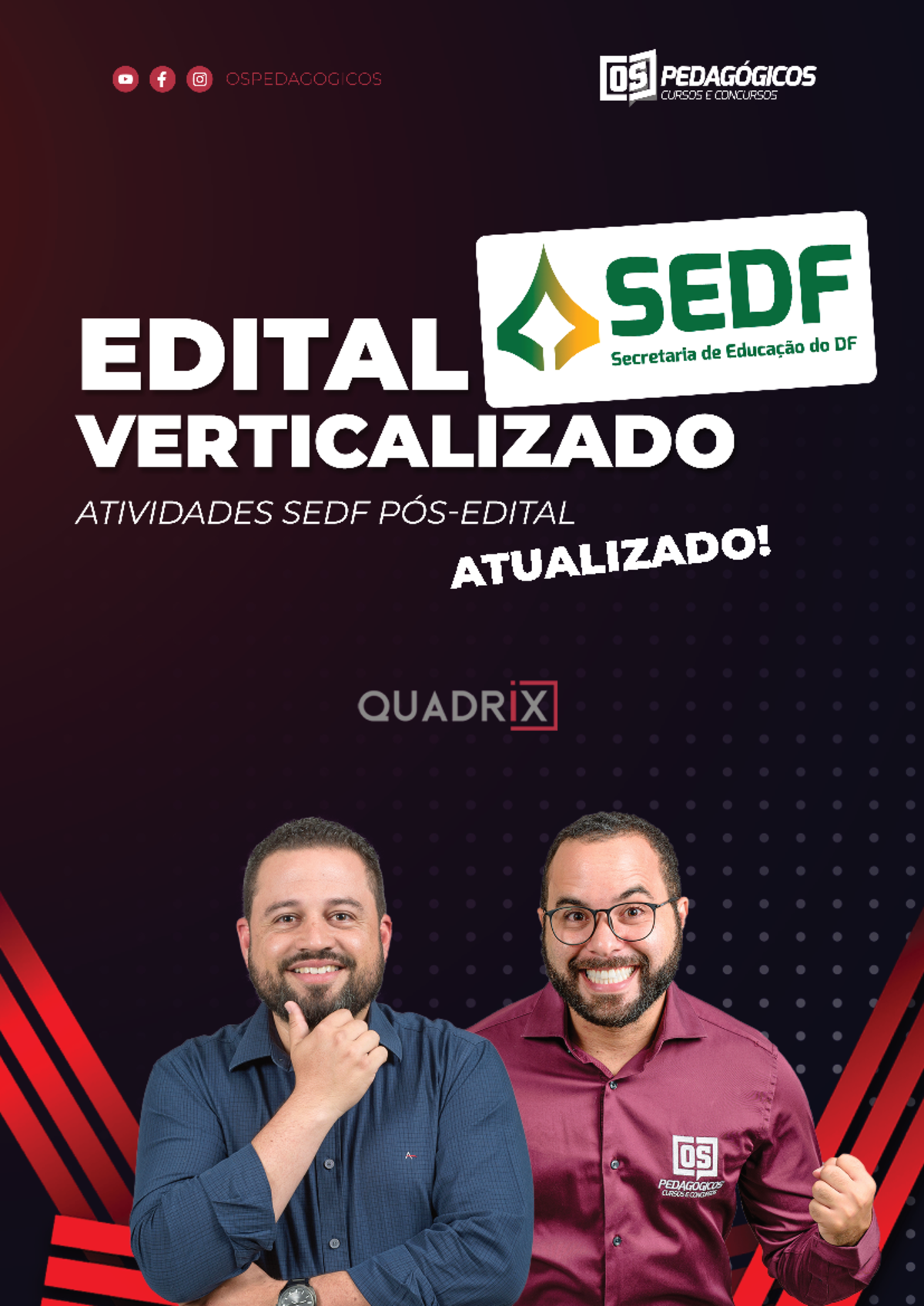 Edital Verticalizado de Concurso SEDF - Magistério e Educação 2022 ...