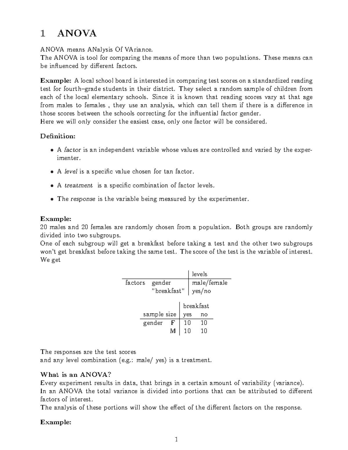 Final Exam Seminar Assignments: Understanding ANOVA Concepts - Studocu