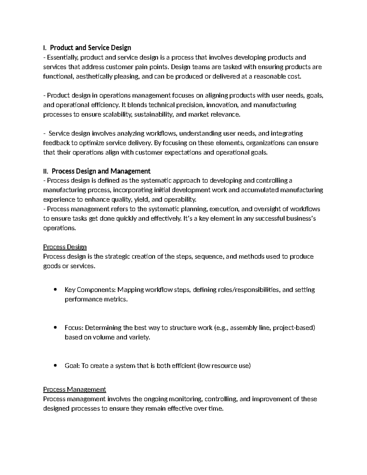 Introduction to Operations Management (OM 101): Key Concepts and ...