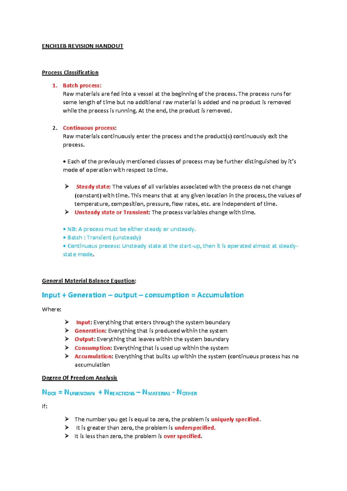 First-Year Student Residence Checklist - NWU Essentials Guide - Studocu