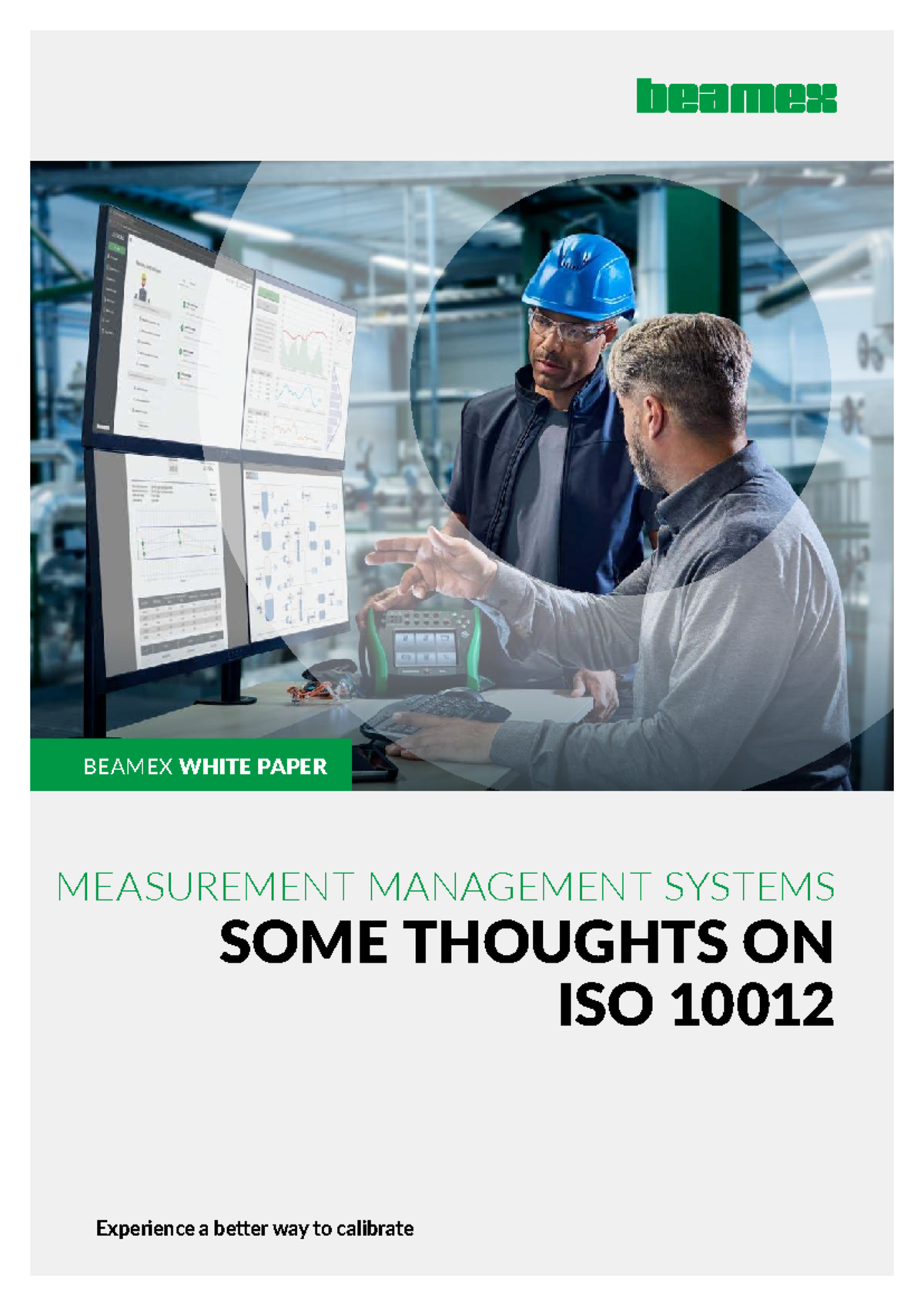 Beamex White Paper: Insights on ISO 10012 Measurement Management - Studocu