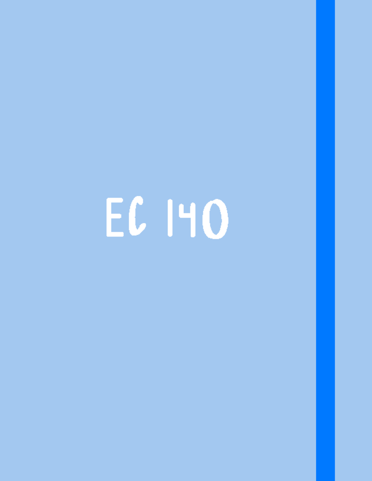 EC140 Midterm: Core Principles of Economics and Key Concepts - Studocu