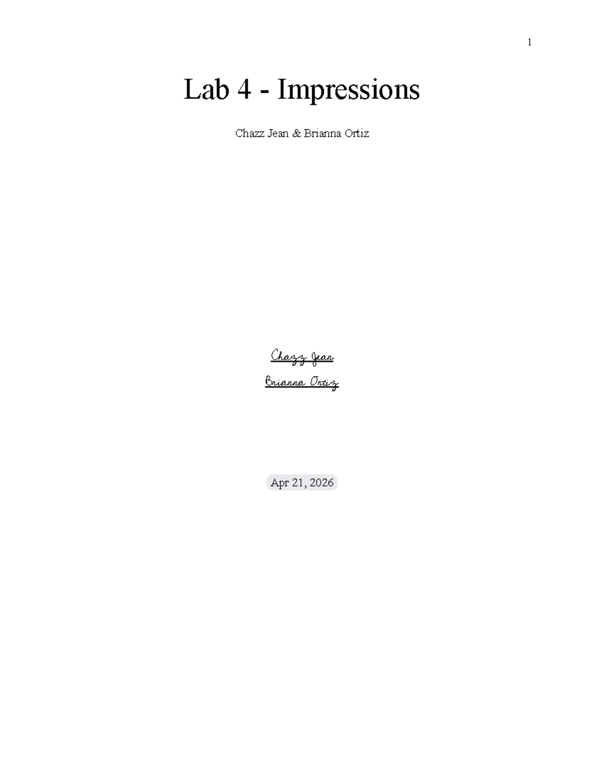 FOR 101 - Lab 4: Techniques in Making Impressions & Evidence Collection ...