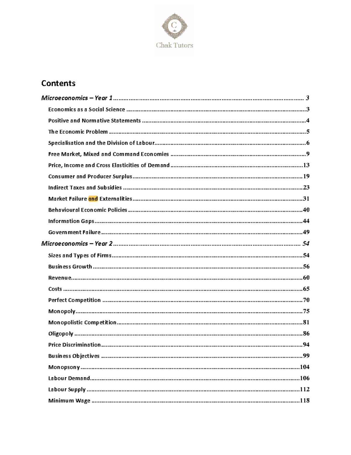 AQA Economics A Level Revision Guide: Micro & Macro Concepts - Studocu