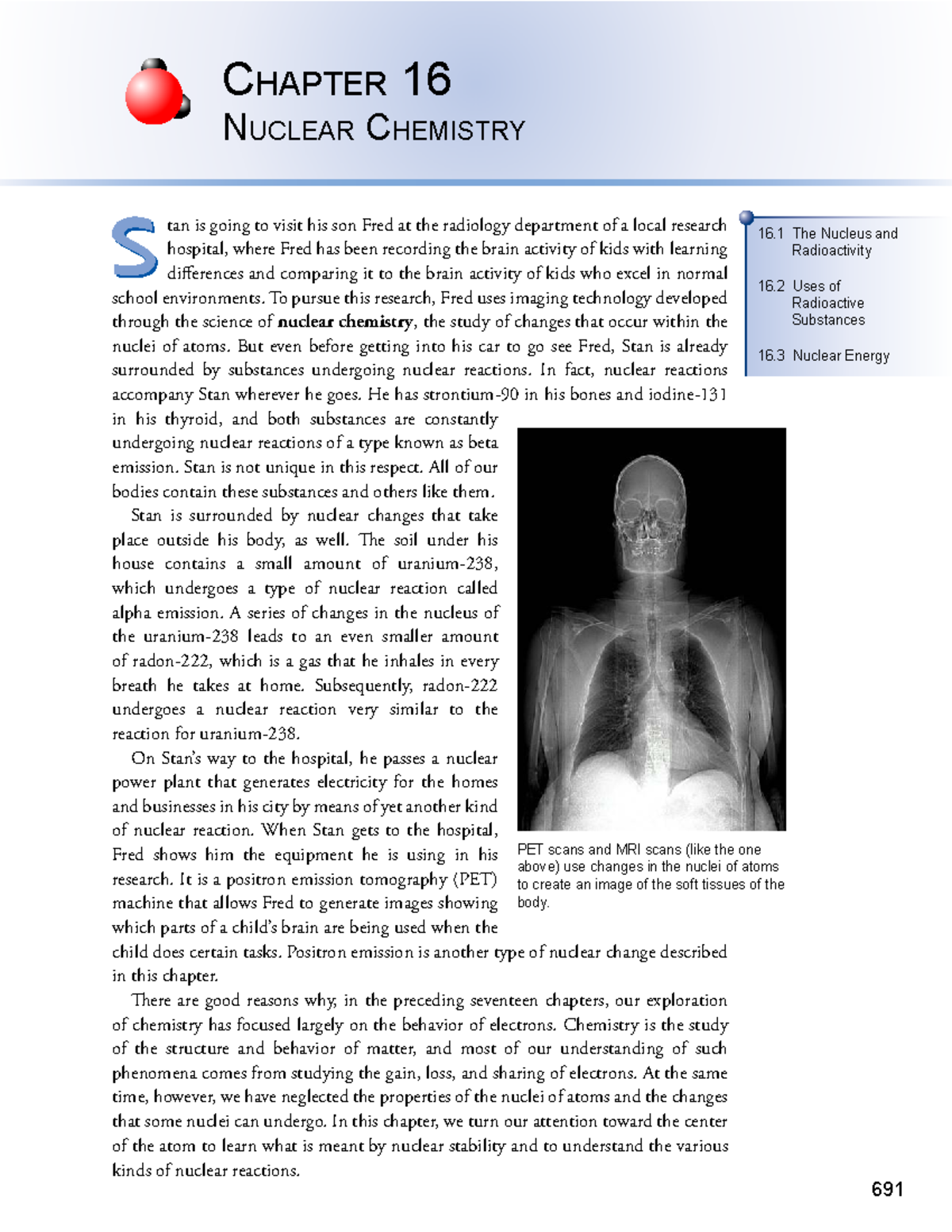 Chapter 16 Nuclear Chemistry: Understanding Atomic Structure and ...