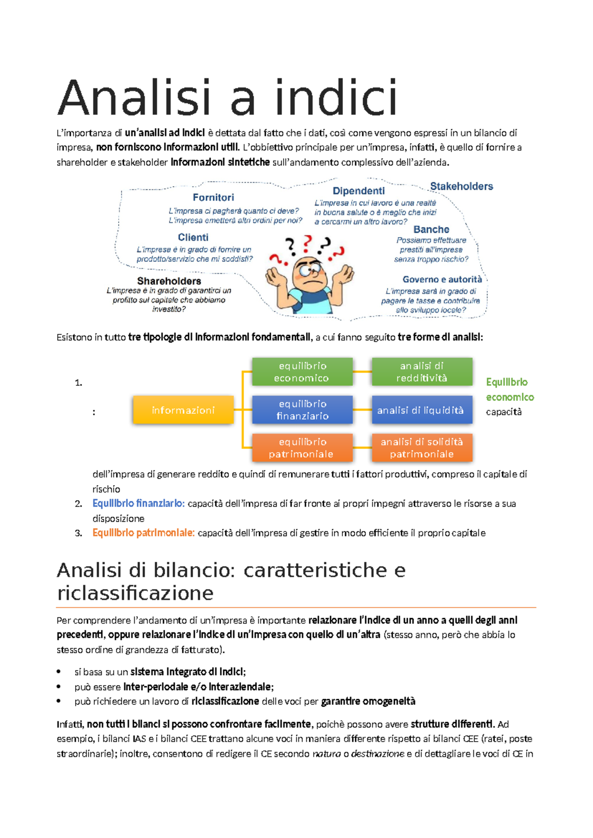 indici di liquidità e solidità Indici di Bilancio: Guida Completa con Formule e Esempi Pratici • KPS  Financial Lab