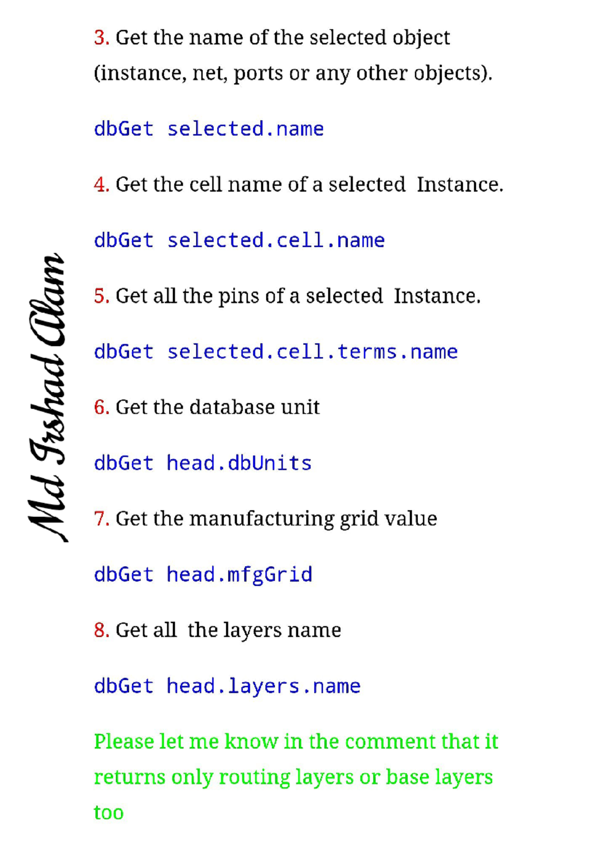 Innovus DB Commands Guide for VLSI Design - Studocu