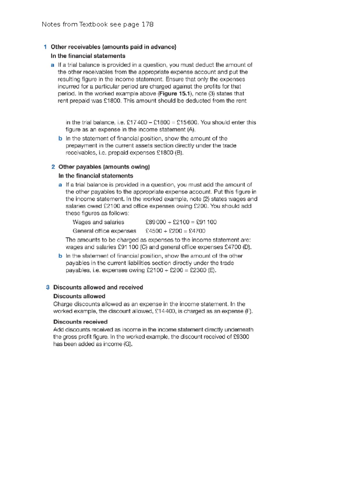 Notes Textbook - Notes from Textbook see page Notes from Textbook see ...