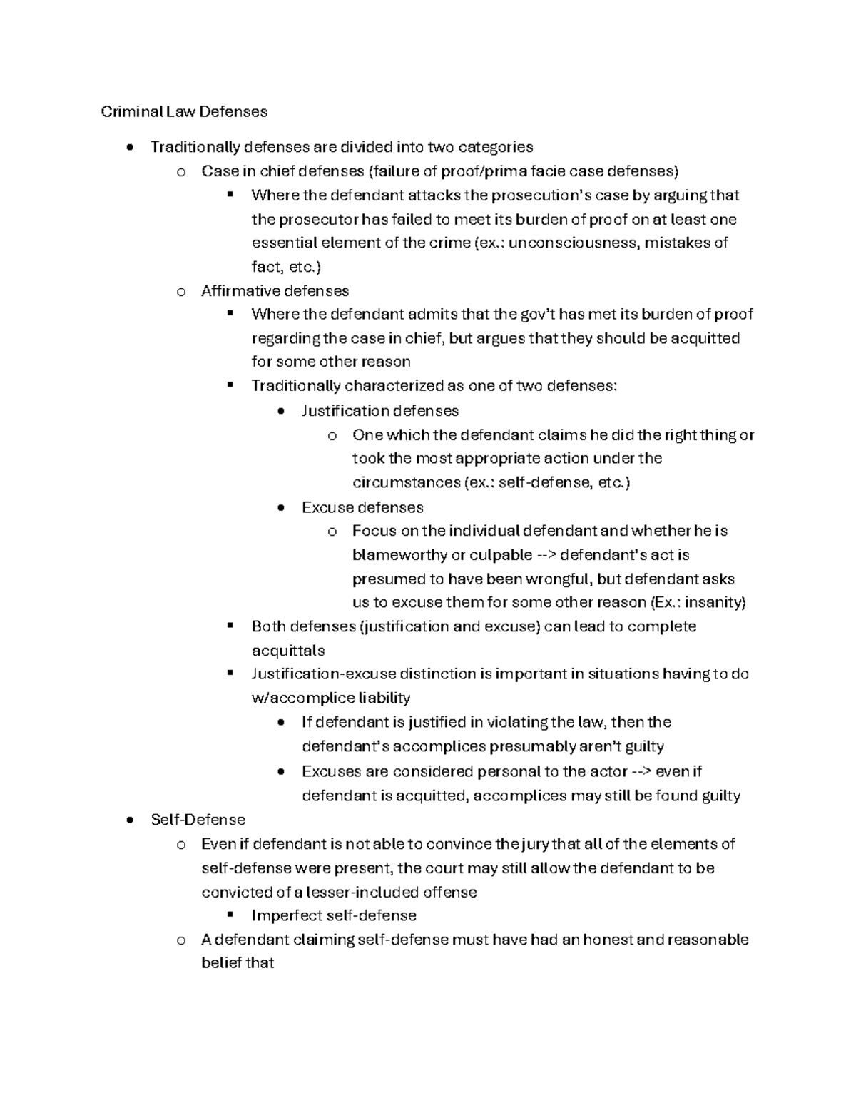 Self-Defense Overview & Case Analysis: Law & Justification Insights ...