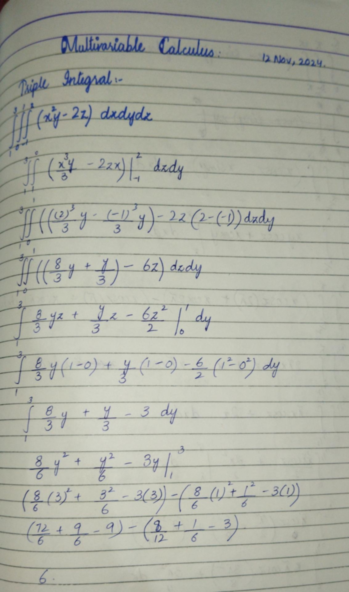 MVC 12 Nov 2024 Final Term Exam Notes on Multivariable Calculus - Studocu