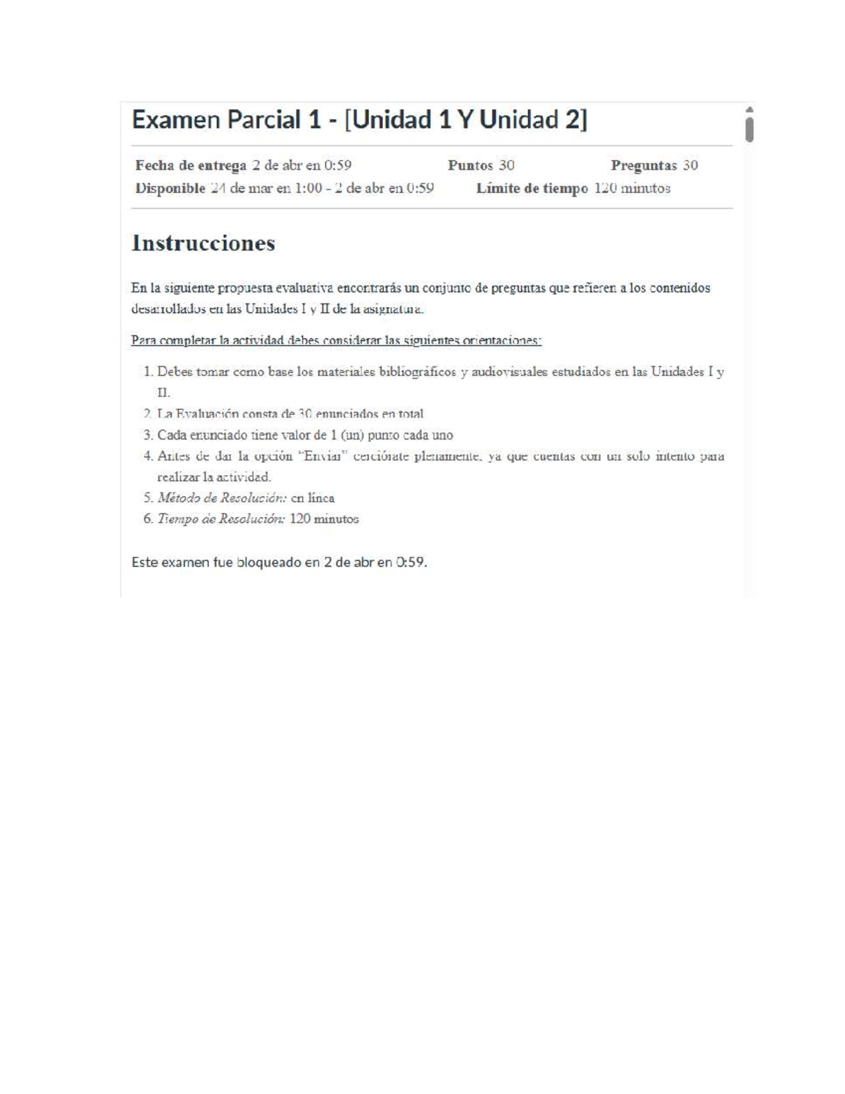 Contabilidad Financiera Examen Parcial 1 - [Unidad 1 Y Unidad 2 ...