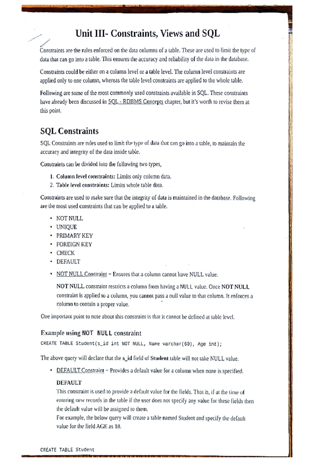 DS (practical) - Implement the following 1.A] Write a program to store ...