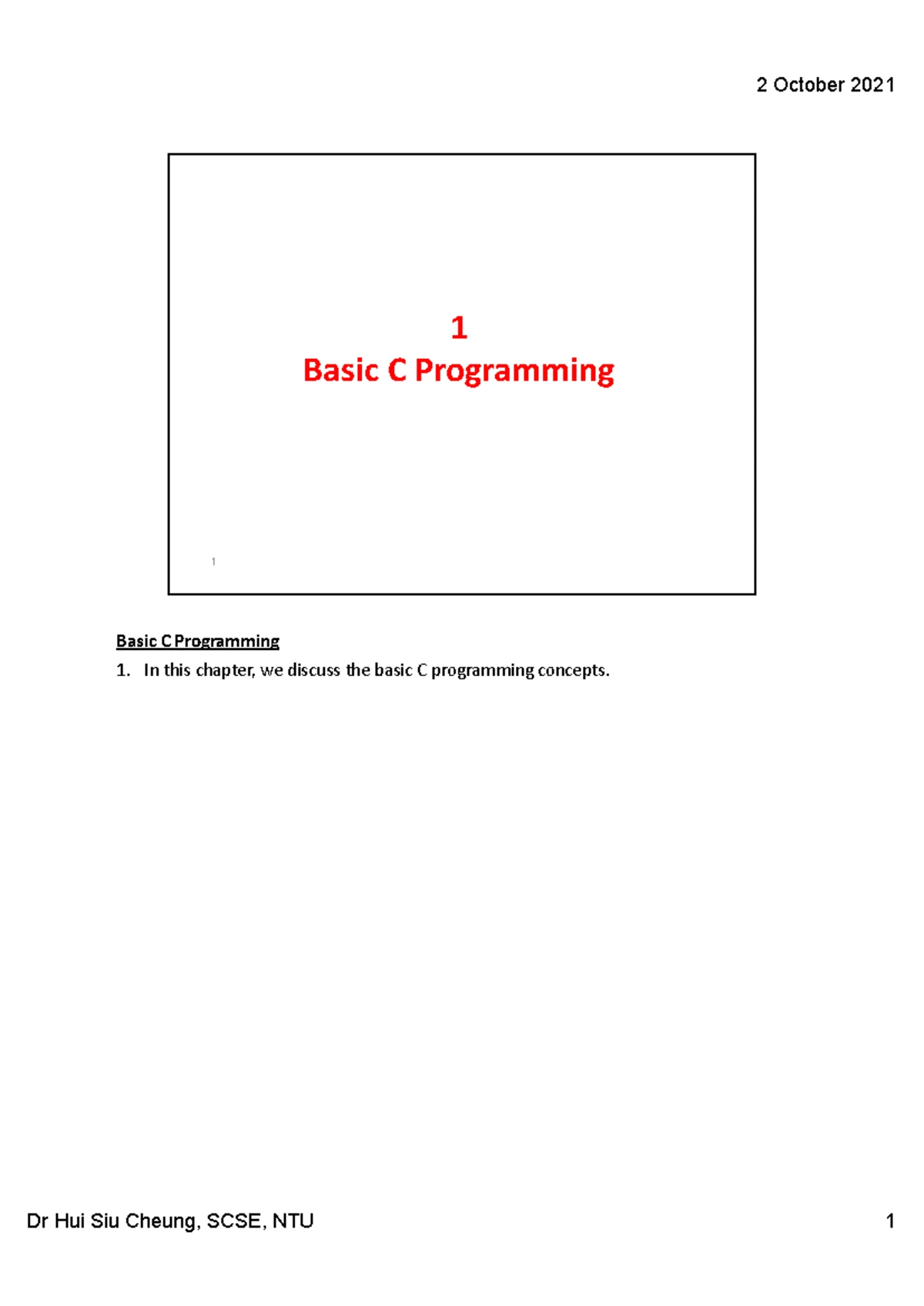 C programming MCQ All Qn - Basic C Programming Q1 What will be the ...