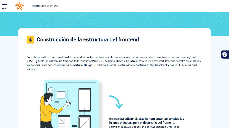 SENA Diseño Aplicación Web: Estructura Frontend con Materialize - Studocu