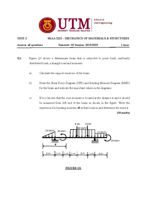 Exam June 2013, questions - SKAA SAB 1 FINAL EXAMINATION SEMESTER II ...