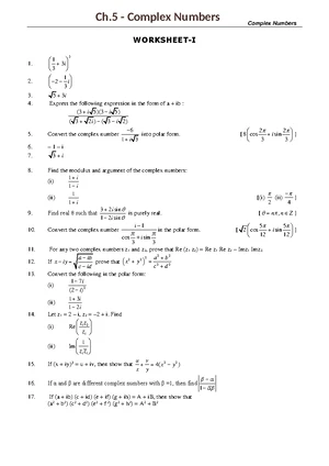 Mathematics XI - Sets Worksheet Questions and Solutions - Studocu